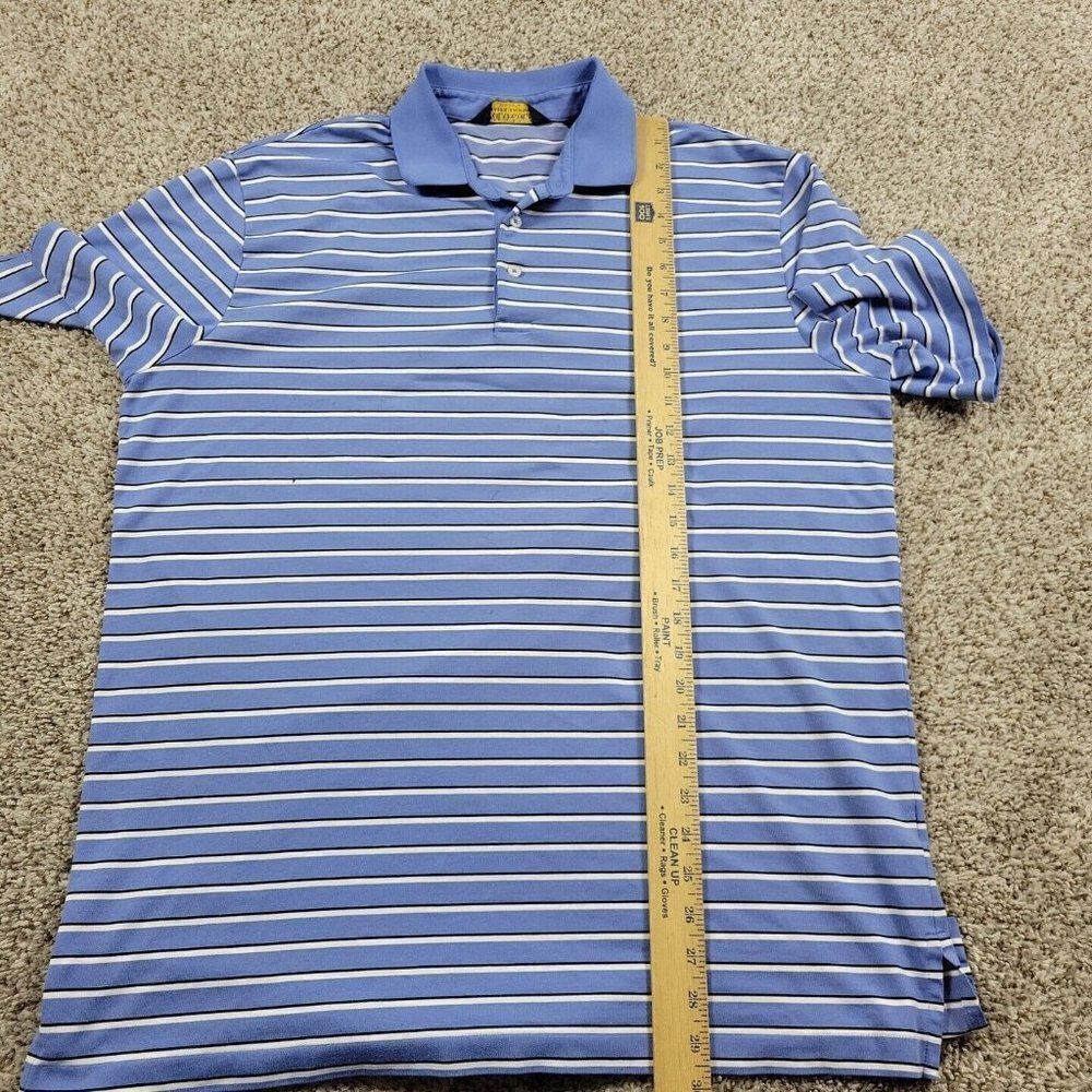 Polo Golf Ralph Lauren Performance Shirt Mens XL Blue Breakers Palm Beach MARKS - Picture 8 of 10